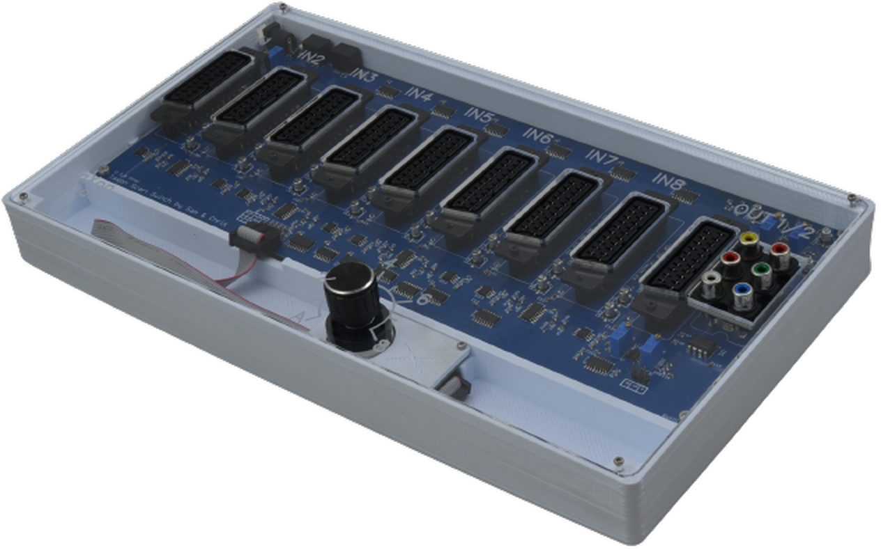 Product image of Taxon Scart Switch with Update (Second Choice)